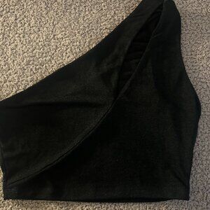 Black Crop Top